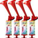 FARBIN Air Horns for Safety Boat Air Horn Airhorns Horn loud for Bear Dogs Portable Pump Air Horn for Sports Events Hiking Boating (Large ABS handheld horn 4PCS)