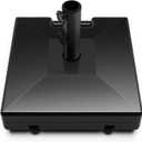 Patio Umbrella Base with Wheels and Handle, 120lbs Heavy Duty Umbrella Base, Rust-Resistant and Windproof Design, Easy to Move, Stable Umbrella Stand Outdoor Base for Patio, Terrace, and Poolside