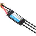 DH 100A 2-6S Waterproof Brushless ESC Electronic Speed Controller with 5V/6V 8A BEC and XT90 4.0mm Banana Head Connector for Model Ship RC Boat