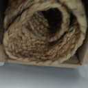 GRUHUM Jute Cotton Area Rug 4ft Round Natural Fiber Handmade Boho Farmhouse Jute Area Rug Soft Braided Rustic Vintage Reversible Rug- Indoor Kitchen Bedroom Living Room Hallways Enterway 4ft Circle