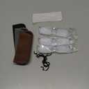 Reading Glasses for Men, 0.75 Blue Light Blocking Reading Glasses Metal Readers (3 Pack(gun/Black/Brown))