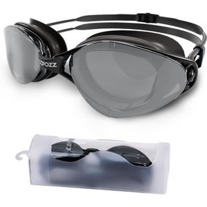 2 x COPOZZ S3 Swim Goggles for Adult, Swimming Goggles Clear Vision Anti Fog UV400 Protection No Leaking for Men Women Youth