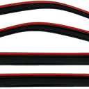 Auto Ventshade [AVS] In-Channel Rain Guards for 2007 - 2021 Toyota Tundra Double Cab | Window Vent Visors, 4 pcs. - Smoke | 194761