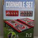 YouTheFan NCAA Ohio State Buckeyes 2' x 3' Portable Cornhole Game with Logo Bags