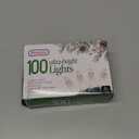 PREXTEX 100 Count Clear Christmas Lights - 20 ft Ultra Bright String Lights with Green Wire for Indoor and Outdoor Use, Christmas Trees, Holidays, Patios and Garden