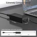 USB-C 65W 45W AC Replacement Charger Compatible with Lenovo ThinkPad T480 T490 T580 ADLX65YDC2A ADLX65YLC2D ADLX65YDC3A ADLX65YDC2D chromebook 2nd Gen S330 65W Laptop Power Supply Adapter Cord