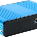 USB 2.0 External Sound Card 6 Channel 5.1 Surround Adapter Audio S/PDIF for PC -Blue