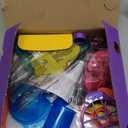 Kinetic Sand, Ultimate Sandisfying Set with 2lbs Play Sand (Pink, Yellow & Teal), 10 Tools & Molds, Sensory Toys, Holiday Gifts & Stocking Stuffers for Kids Ages 3 and up