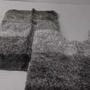 Arotive Microfiber Bathroom Rugs and Toilet Rugs U-Shaped, Bath Rug Size 30x20 and Toilet Rugs Size 24x20 in Grey, 2 Item Bundle