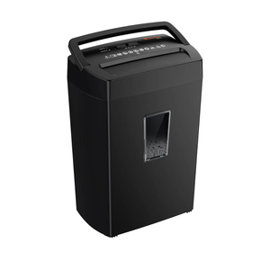 Bonsaii 12-Sheet Cross Cut Paper Shredder, 5.5 Gal Home Office Heavy Duty Shredder for Paper, Credit Card, Mail, Staples, with Transparent Window, High Security Level P-4 (C275-A)
