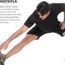 1/5 Pack Running Shirts Men Sport Tops Dry Fit Gym Wicking Athletic T Shirts Breathable Cool Workout Shirts (L)