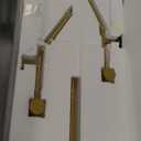 Gold Coat rack,Sturdy coat tree freestanding heavy duty with Marble Base,Metal standing coat rack for Bedroom,Entrance,Modern coat hanger stand for Coats,Hats,Bags(gold)