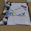 5FT Giant Marquee Light Up Numbers, Marquee Numbers 5 for 5th15th 50th Birthday Decorations, Large Light up Numbers for Party Decor Anniversary, Pre-cut DIY Marquee Letters Mosaic Numbers for Balloons