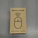 Wireless Bluetooth Mouse for Laptop, Rechargeable Mouse 2.4G USB Optical Wireless Mouse, LED Slim Dual Mode(Bluetooth 5.0 and 2.4G) Wireless for Laptop, PC, Mac OS, Android, Windows (Black)