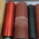 Drum Sander Set, Portable Rubber Sanding Drum Spindle Sander Adapter, Hand-Held Spindle Sanding Drum with 120 Grit Sandpaper Drum, Sanding Sleeves Power Drill Driven Drum Sander