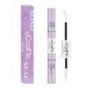 Lash Bond and Seal uCoolMe Waterproof for Lash Clusters 144Hours Super Hold Long-Lasting Non-Irritating Eyelash Glue for DIY at Home(White Bond,10ML)