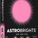 Bright Color Paper, Neenah Astrobrights, Letter Paper Size, 24 Lb, FSC Certified, Pulsar Pink, Ream Of 500 Sheets