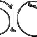 Front ABS Wheel Speed Sensor Left Right fit for 4WD 1997 1998 1999 2000 2001 2002 2003 Ford F-150 F150, 97-99 F-250 F250, Ford Expedition, 98-02 Lincoln Navigator, Driver Passenger Side, ALS201