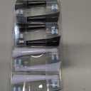 8 Pcs IO Replacement Toothbrush Heads Compatible with Oral B IO 2/3/4/5/6/7/8/9/10/Deep Clean Electric Toothbrush, Toothbrush Heads Compatible with Oral B IO Caring for Your Teeth (Black/White)