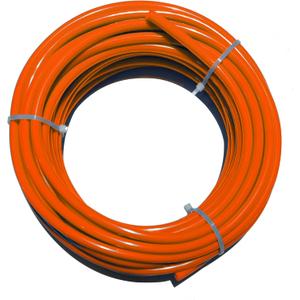 Beduan 8mm x 5mm Orange 39.4ft 12 Meter Pneumatic Tubing Pipe PU Polyurethane Air Compressor Tubing Hose Pipe Line Fluid Transfer