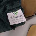 Oversized Blanket 120x120 Inches, Giant Huge Companion for Bed, Sofa, Travel and Camping, Extra Large Big Soft Blanket Fits The Whole Family and Outdoor Campaign, Forest Green