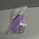 2 x BLITZWAX 2pcs Silicone Wax Pot Liners for Hair Removal, Purple Wax Warmer Bowls Kit with Sticks for Women and Men Body Waxing, Reusable and Easy to Clean Accessories, Compatible with 16 oz Waxing Kit