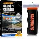 Glass Emulsion Cleaner,Glass Oil Film Cleaner,Roll-On Car Glass Emulsion Cleaner Cleaning Board, Removes OilFilm & Smudges, Improve Clarity for Safe Driving, 1 PACK