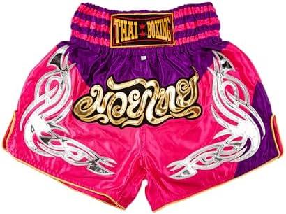 MUAY NATION Muay Thai Shorts for Men Women Slim Cut MMA Boxing Shorts Training Kickboxing Clothing Martial Arts Trunks Large