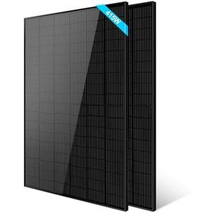 SUNGOLDPOWER UL61730 415W Solar Panel 2PCS,Monocrystalline,Grade A Solar Cell,IP68 High Efficiency for Charging 12V/24V,36V/48V Solar System for RV,House,Rooftop,Farm,On and Off Grid(830W)
