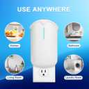 2 Flying Insect Traps & 2 Cartridges - Compatible with M364A Refill - Plug in Fruit Fly Trap for Indoor - Bug Catcher for Gnats, House & Fruit Flies - Use in Any Room (2 Device & 2 Cartridges)