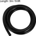 uxcell Silicone Tubing, 5/8"(16mm) ID x 7/8"(22mm) OD 9.8Ft Silicone Rubber Tube Air Hose Water Pipe for Pump Transfer Black