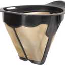 Reusable Coffee Permanent Filters Cone Replacement Coffee Filter Compatible with Ninja Coffee Maker and Brewer CM300, CM305, CM360, CM371, CM400 (1 Pack)