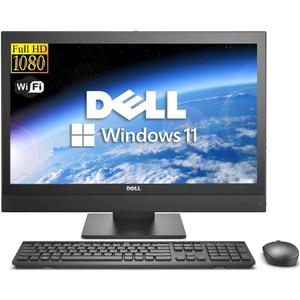 Dell OptiPlex 5250 21.5-Inch FHD All-in-One Desktop PC, Win11Pro, Pentium G4560 3.5GHz, 8GB RAM, 256GB SSD, Keyboard and Mouse, WiFi, HDMI 