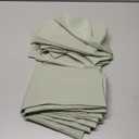 MIULEE Sage Green Privacy Sheer Curtains That Let Light in 63 Inches Long Non-See-Through Semi Sheer Curtain Light Filtering Window Curtains Drapes for Living Room Bedroom 2 Panels Set