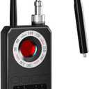 Hidden Camera detectors, Bug Detector & Camera Finder, rf Detector,GPS Tracker Detector,Listening Device Detector in Travel, Hotel,car to Protect Privacy and Safety at All TimesBlack