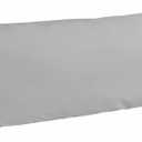 Grey Body Pillow Cover, Soft Breathable Pillow Covers with Envelope Closure Decorative Pillow Shams for Bed Sofa Couch Chair Pure Color Farmhouse Minimalist Art 20""x54"", Gray
