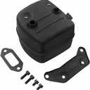 AILEETE 544029501 Exhaust Muffler Bracket Gasket Screw Kit for Husqvarna 362 362XP 365 371 372 372XP 385 385XP 390 390XP Chainsaws, Replaces 503765301 544029702