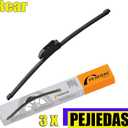 3 Wiper Blades for Hyundai Veloster 2012-2017, OE Genuine Replacement (26/18 Front Wiper + 9 Rear Wiper)