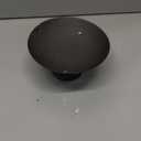 Cabilock Ceramic High-Footed Fruit Tray Decorative Fruit Bowl for Kitchen Counter Ideal for Party Snack Dessert Display Black