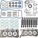 3.6 Head Gasket Set w/Bolts 2011-2016 for Jeep Grand Cherokee Wrangler, 2011-2020 for Dodge Avenger Challenger Charger Journey for Chrysler 200 300 Ram 1500 2500 3.6L Penta star V6 HS26541PT ES72467