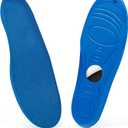 Shoe Insole for Airtag, Shoe Insert for Kids and Adults, Comfortable Footwear Mount (Foot:8.7-9.4IN/Insole 9.2-9.8IN/M's 5-M's6, Blue)