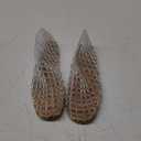 Jelly Mesh Ballet Flats - Comfortable Clear Jelly Shoes, Adult Women's Closed Toe Flats Sandals (5)