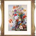 SIMON'S SHOP 11x14 Picture Frame with Mat for 8x10 Photo, Gold Poster Frame Matted to 8 by 10 Image, Vintage Gallery Wall Frames