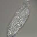 Seeloowy 6 Pack Large Crystal Icicles Ornaments Picks for Christmas Tree, 23 Inch Acrylic Christmas Tree Hanging Decor Clear Beaded Artificial Icicle Drop Picks for Winter Holiday Party Decor