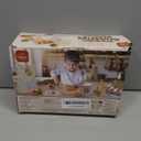 Lehoo Castle Wooden Play Food Sets for Kids Kitchen, Food Toys for Toddlers 3+ Year Old, Pretend Food Play Kitchen Accessories, Cutting Fruits Vegetables Toys, Gift for Boys Girls