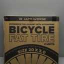 ULTRAVERSE 20x3.0 E-Bike Fat Tire - Robust, High-Performance 20inch Fat Tyre for MTB and Ebikes, Durable All-Terrain Directional Tread, Superior Density for Street & Trail Adventures-2 Units