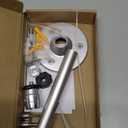 2-Be-Best Universal Mini Projector Mount Ceiling Mount with 360 Rotation and 180 Tilt for Home Theater, Office, Camera, LED Light (8.7 in, Silver)