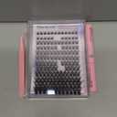 Pawotence Lash Clusters Kit Individual Lashes Extension Kit DIY 280pcs 9-16mm Cluster Eyelash Extension Kit with Lash Bond and Seal, Lash Tweezers for Self Use