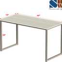SHW Mission 40-Inch Home Office Computer Desk, Maple