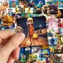 2 x SigyoJeom 208Pcs Halloween Stickers for Kids Teens Adults, Funny Halloween Decoration Stickers for Party Favors Games, Funny Vinyl Decals for Party Supplies